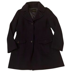 Talbots Wool Blend Trench Coat Women’s Size 6